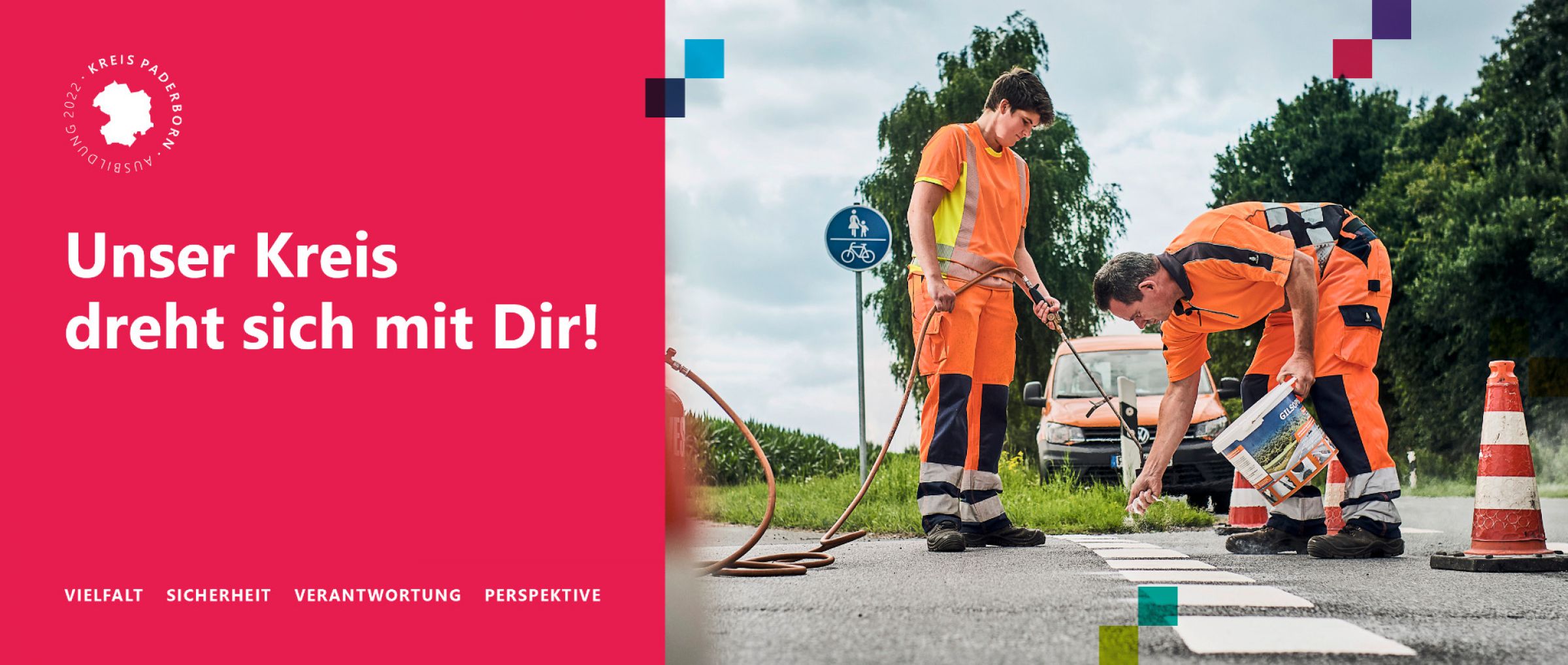  Ausbildungsberufe - Kreis Paderborn Illustration 